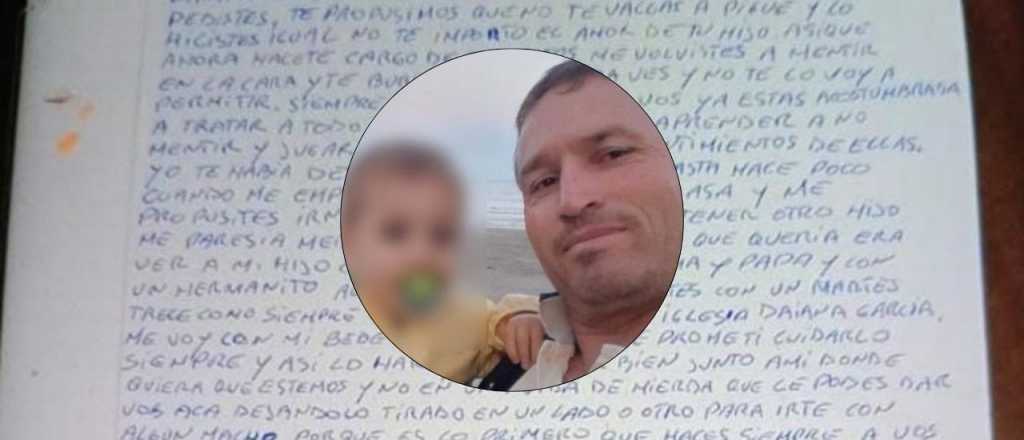 La terrible carta que dej&oacute; a su ex el hombre que mat&oacute; a su hijo y se suicid&oacute;