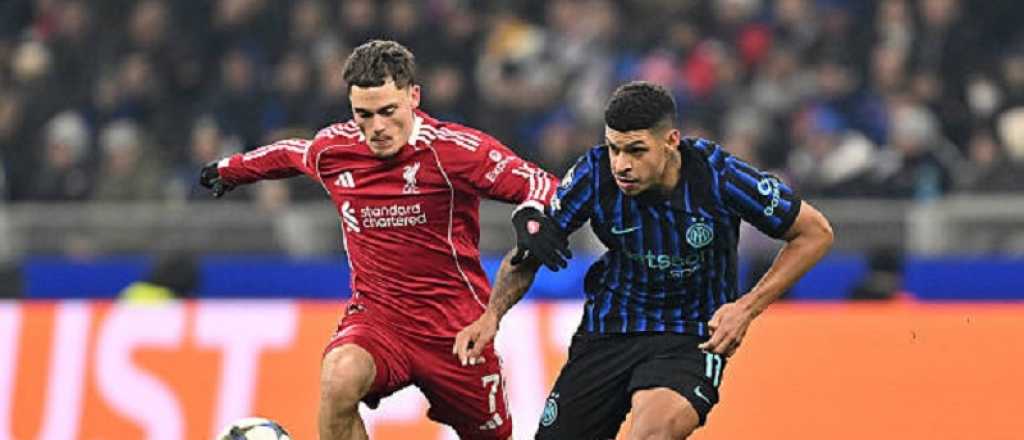 Liverpool derrot&oacute; de visitante al Inter de Mil&aacute;n