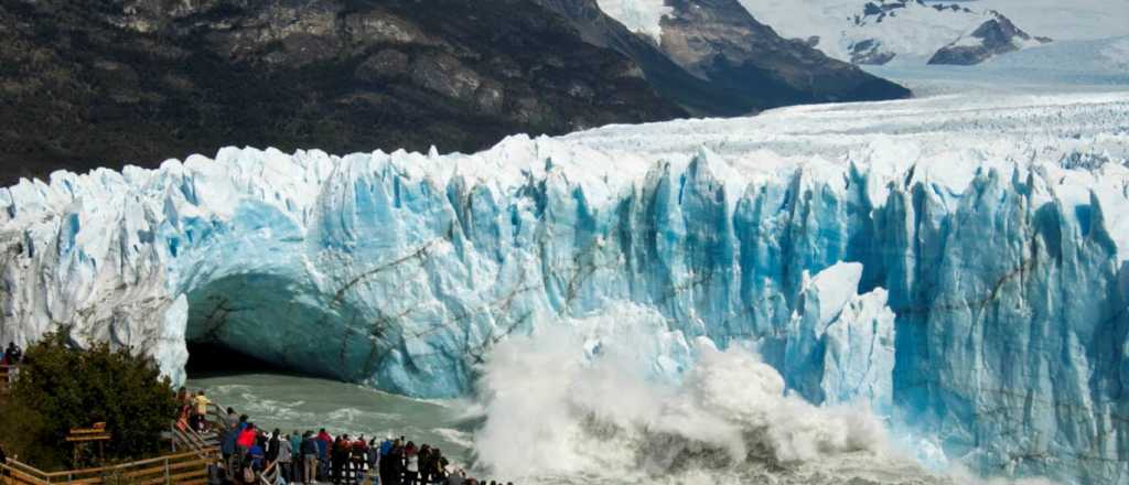 Seguí en vivo el rompimiento del glaciar Perito Moreno