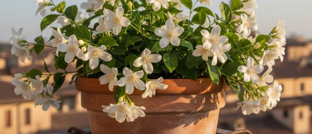 El secreto clave para que el jazm&iacute;n no sufra el calor de diciembre