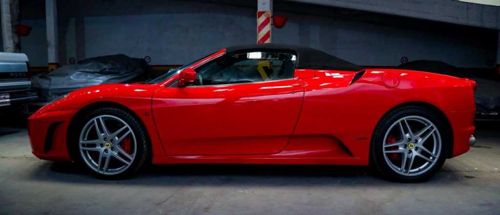 ¿Tenés 182 mil dólares? Rematan una Ferrari incautada al narcotráfico
