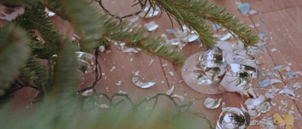 Detienen a los "grinches" del Este por destruir decoración navideña