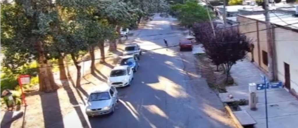 Video: persecución y detención tras el robo de un auto en el Centro