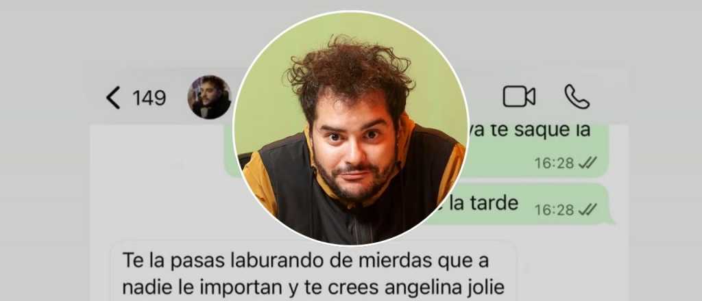 "Te cre&eacute;s Angelina Jolie": fuertes chats del hijo de Pettinato con Sofi Gonet