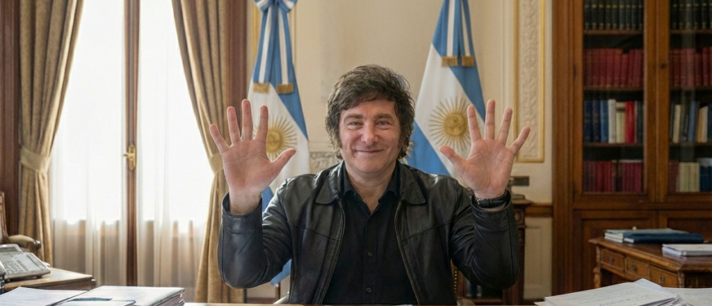 Diez puntos: el salto que peg&oacute; la imagen de Milei en dos meses