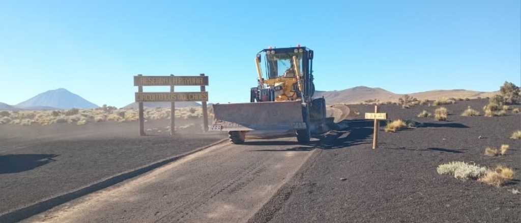 Habilitaron el camino a La Payunia