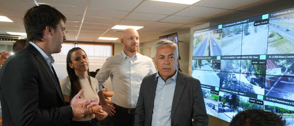 Cornejo y Allasino inauguraron una obra clave en seguridad
