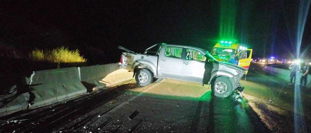 Volcaron saliendo del t&uacute;nel de Cacheuta