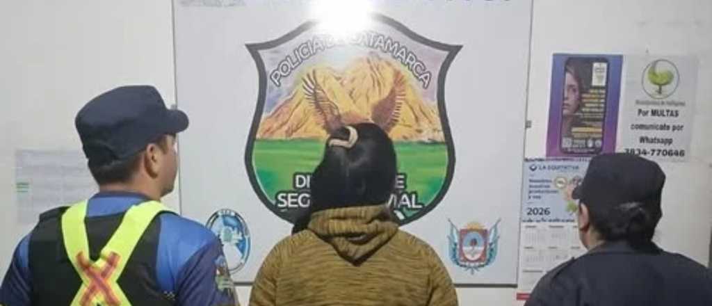 Cay&oacute; en Catamarca una pr&oacute;fuga que viajaba desde Mendoza