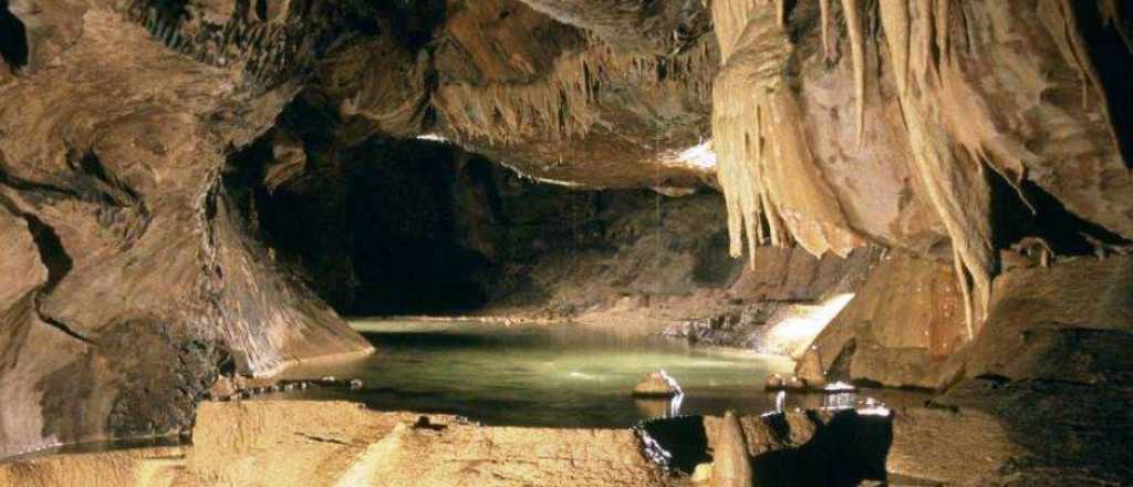 La misteriosa caverna que encierra f&oacute;siles del Jur&aacute;sico en Mendoza