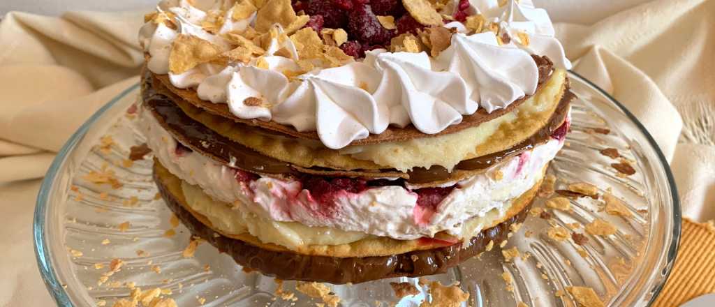 El postre &eacute;xito para las fiestas, f&aacute;cil  y sin cocci&oacute;n: la torta amor