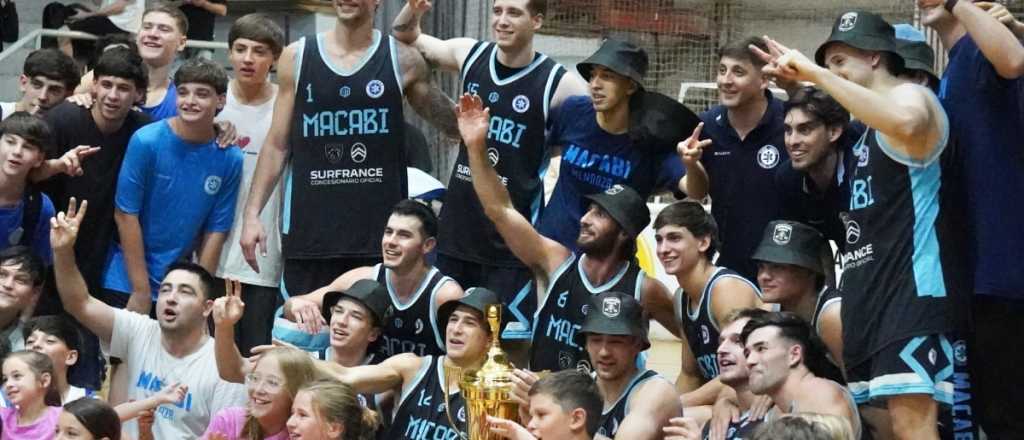 Macabi, el mejor del a&ntilde;o en el b&aacute;squet de Mendoza