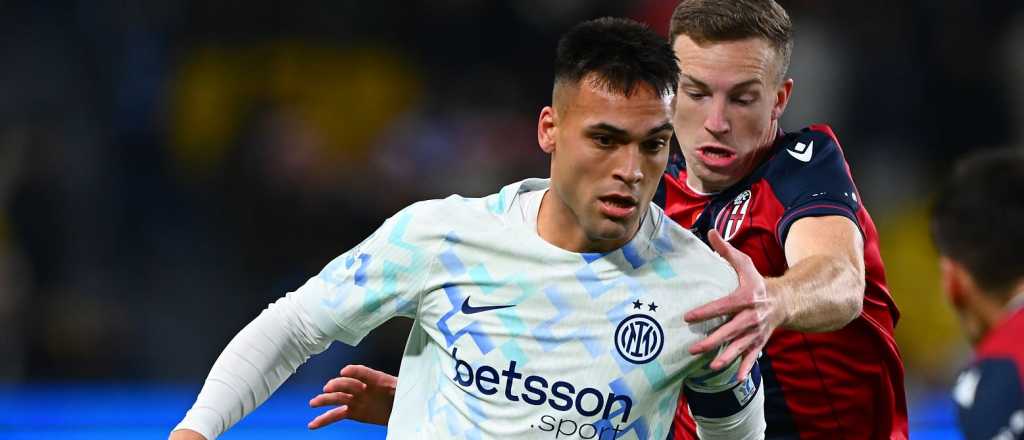 Bologna elimin&oacute; al Inter de Lautaro en semis de la Supercopa de Italia