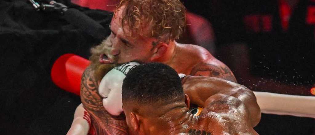 Impactante KO de Anthony Joshua a Jake Paul: le fractur&oacute; la mand&iacute;bula