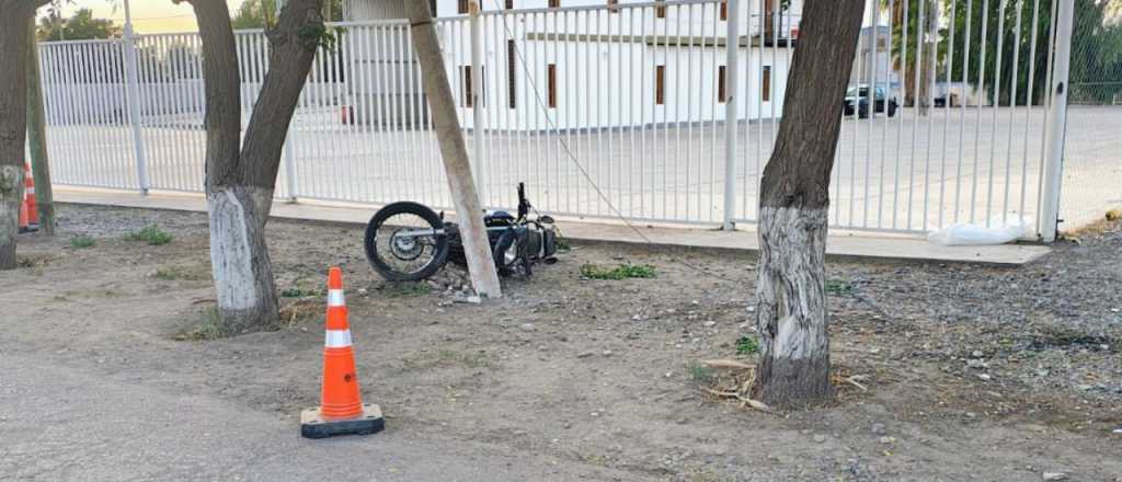 Un joven motociclista muri&oacute; tras chocar contra un &aacute;rbol en Maip&uacute;