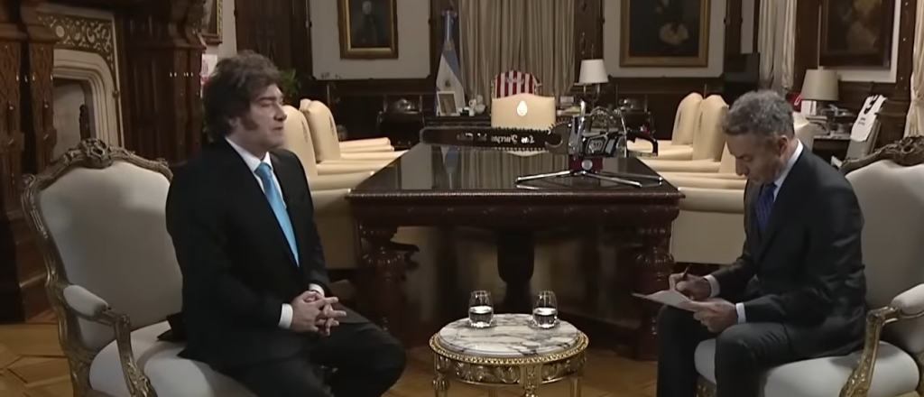 Milei habl&oacute; de todo con Majul: las frases que dej&oacute;