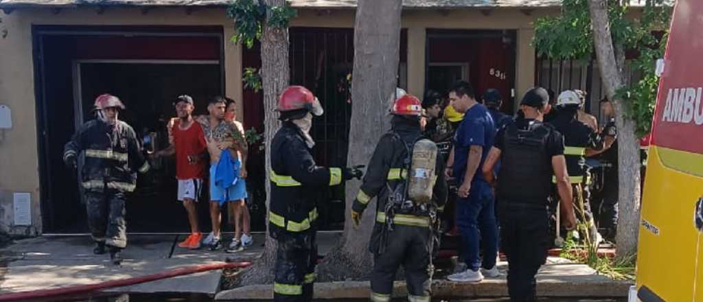 Muri&oacute; la mujer que result&oacute; herida por la explosi&oacute;n de pirotecnia en Godoy Cruz