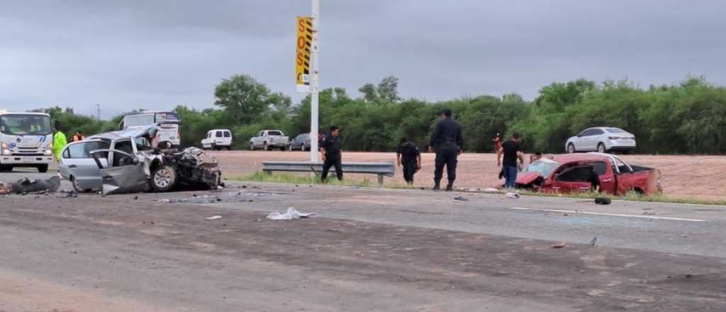 Cinco personas murieron en un choque frontal sobre Ruta 9