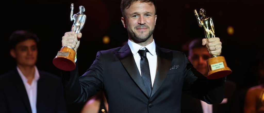 Premios Olimpia: Di Mar&iacute;a gan&oacute; en f&uacute;tbol y Canapino se qued&oacute; con el Oro