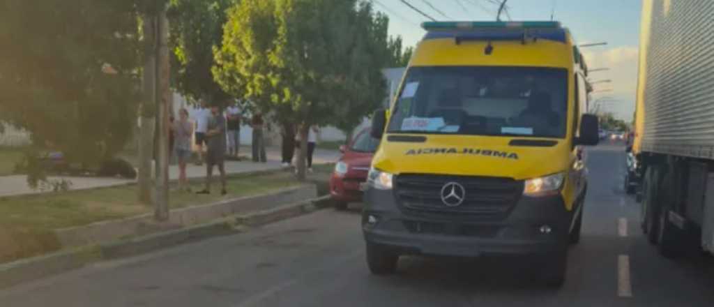 La mujer que chocó y fue atropellada en Guaymallen perdió una pierna