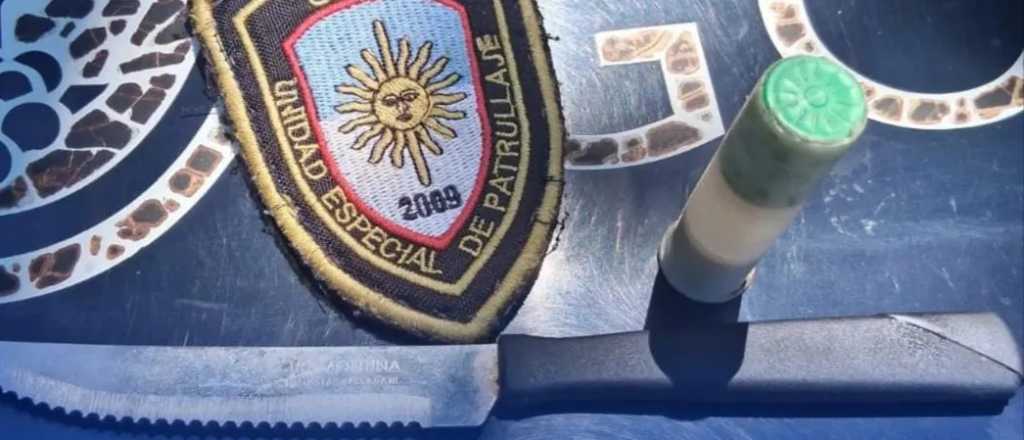 Un hombre alterado con un cuchillo en una carnicería fue detenido en Rivadavia
