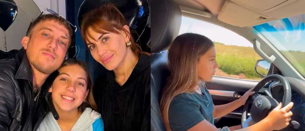 Video: la hija de 12 a&ntilde;os de El Polaco fue filmada por su madre manejando