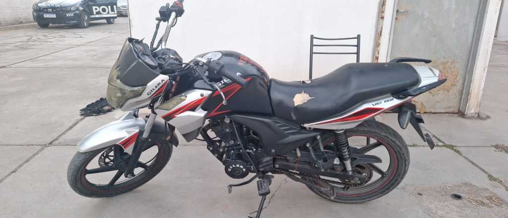 Un adolescente fue sorprendido con una moto robada en Las Heras