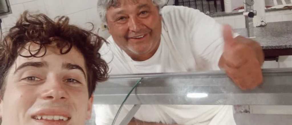 Colapinto descansa en un pueblo, fue al s&uacute;per y caus&oacute; una revoluci&oacute;n