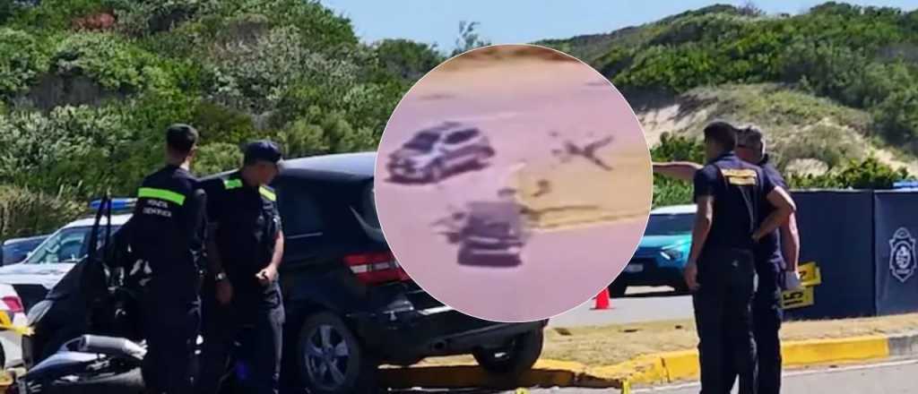 Un motociclista muri&oacute; tras chocar con un auto argentino en Punta del Este