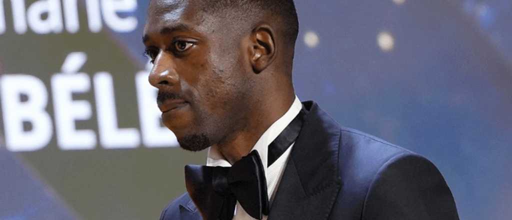 Demb&eacute;l&eacute; fue premiado como el mejor del mundo en los Globe Soccer Awards