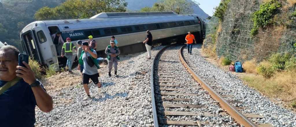 Un tren descarril&oacute; en M&eacute;xico: 13 muertos hasta el momento