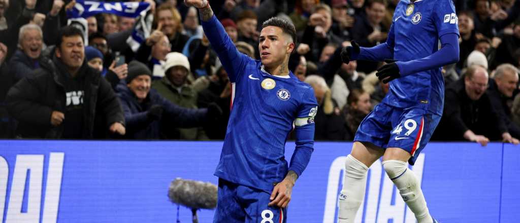 Video: con asistencia de Garnacho, Enzo Fern&aacute;ndez marc&oacute; un golazo