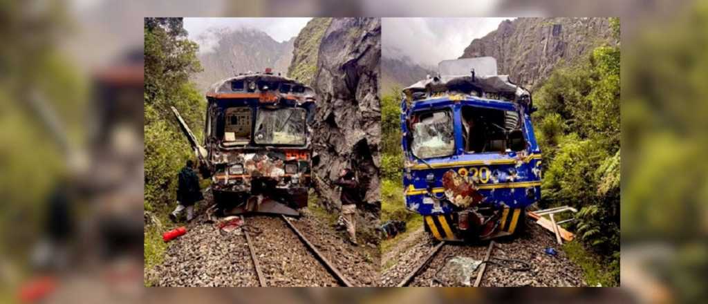 Video: choque frontal entre dos trenes camino al Machu Picchu