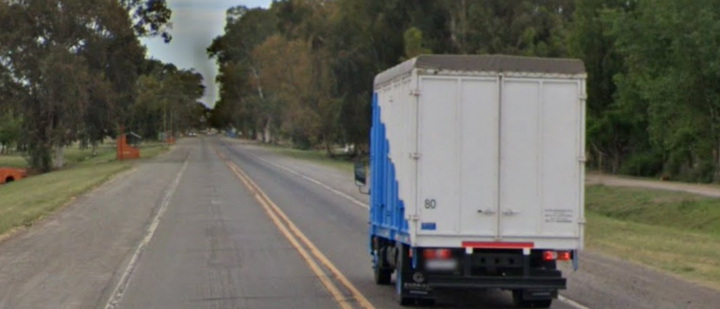 Atropellaron a un ciclista y detuvieron al camionero en la Ruta 40 en Lavalle