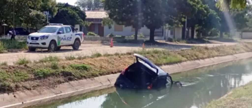 Muri&oacute; un beb&eacute; al caer en un canal de riego en un accidente de tr&aacute;nsito