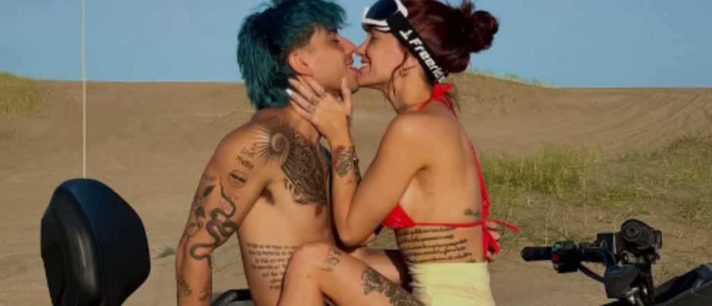 Luck Ra y La Joaqui recibieron el a&ntilde;o en la playa con fotos rom&aacute;nticas