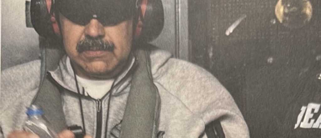 Trump public&oacute; la primera foto de Maduro tras su captura