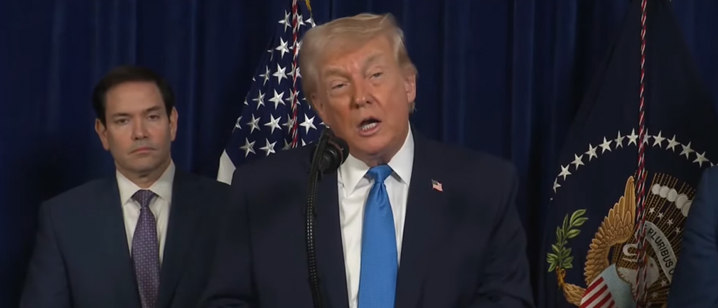 Trump anunci&oacute; que EEUU se har&aacute; cargo de Venezuela por tiempo indefinido