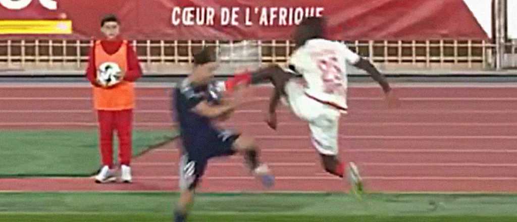 Video: Tagliafico recibió un patadón criminal y fue figura en el triunfo del Lyon