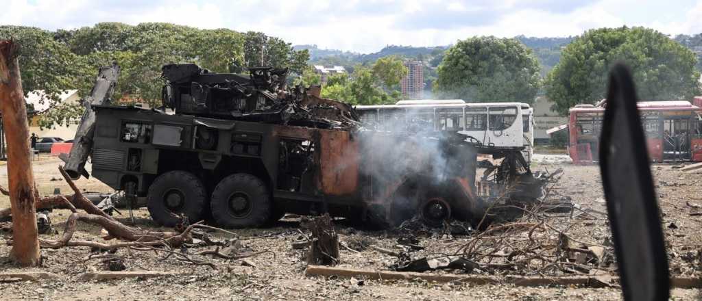 Estiman que el bombardeo de EEUU a Venezuela dejó 40 muertos