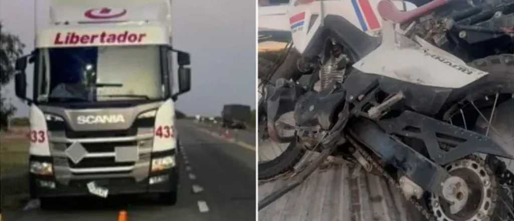 Condenaron al camionero mendocino que chocó a una moto policial