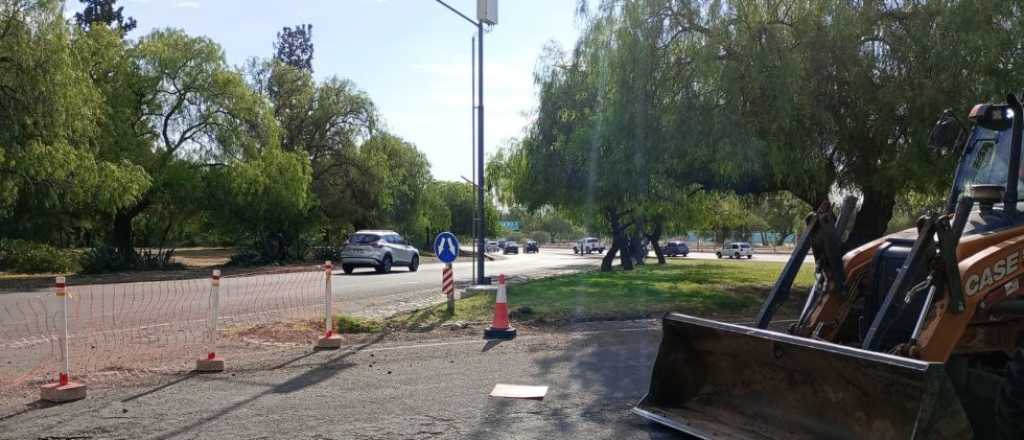 Finalizaron la rotonda de Las Churrasqueras y ahora cortan otro tramo