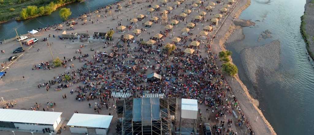 La playa mendocina gratuita que recibe cientos de visitantes