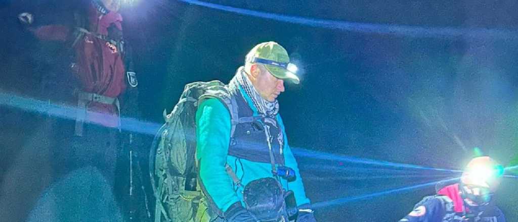 Rescataron a un andinista polaco en el Parque Aconcagua