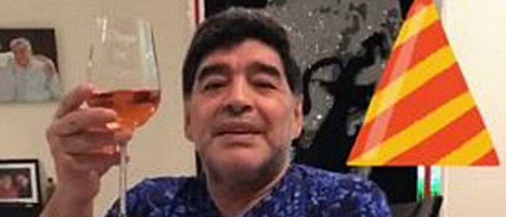 El vino mendocino que Maradona tomaba con Sprite, igual que Messi