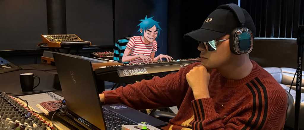 Gorillaz lanzó "Orange County" con Bizarrap, un adelanto de su nuevo disco