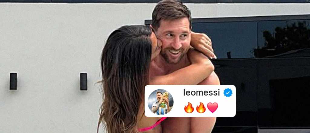Messi le puso fueguitos: el posteo de Antonela que tuvo millones de likes