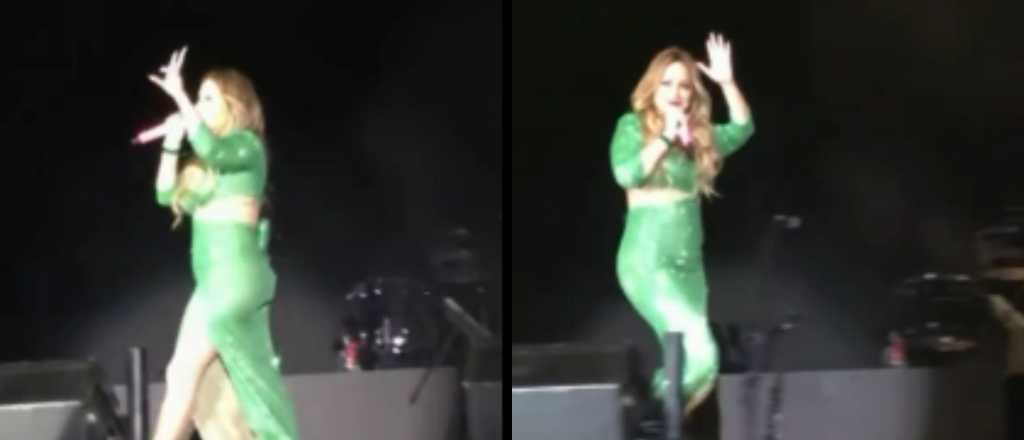 Karina "La Princesita" explotó en un show y el video se volvió viral