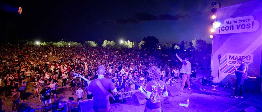 Maip&uacute; vibra con la cuarta noche de Rock con Vos
