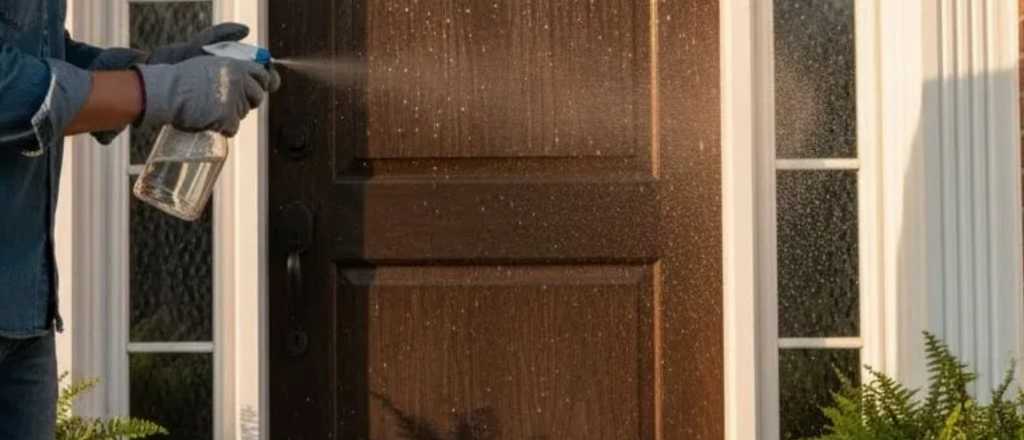 Por qué se rocía la puerta de entrada con vinagre, según el Feng Shui